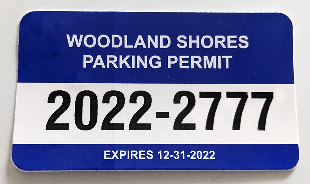 What's the story on Shores Parking Permits? Woodland Shores Oklahoma